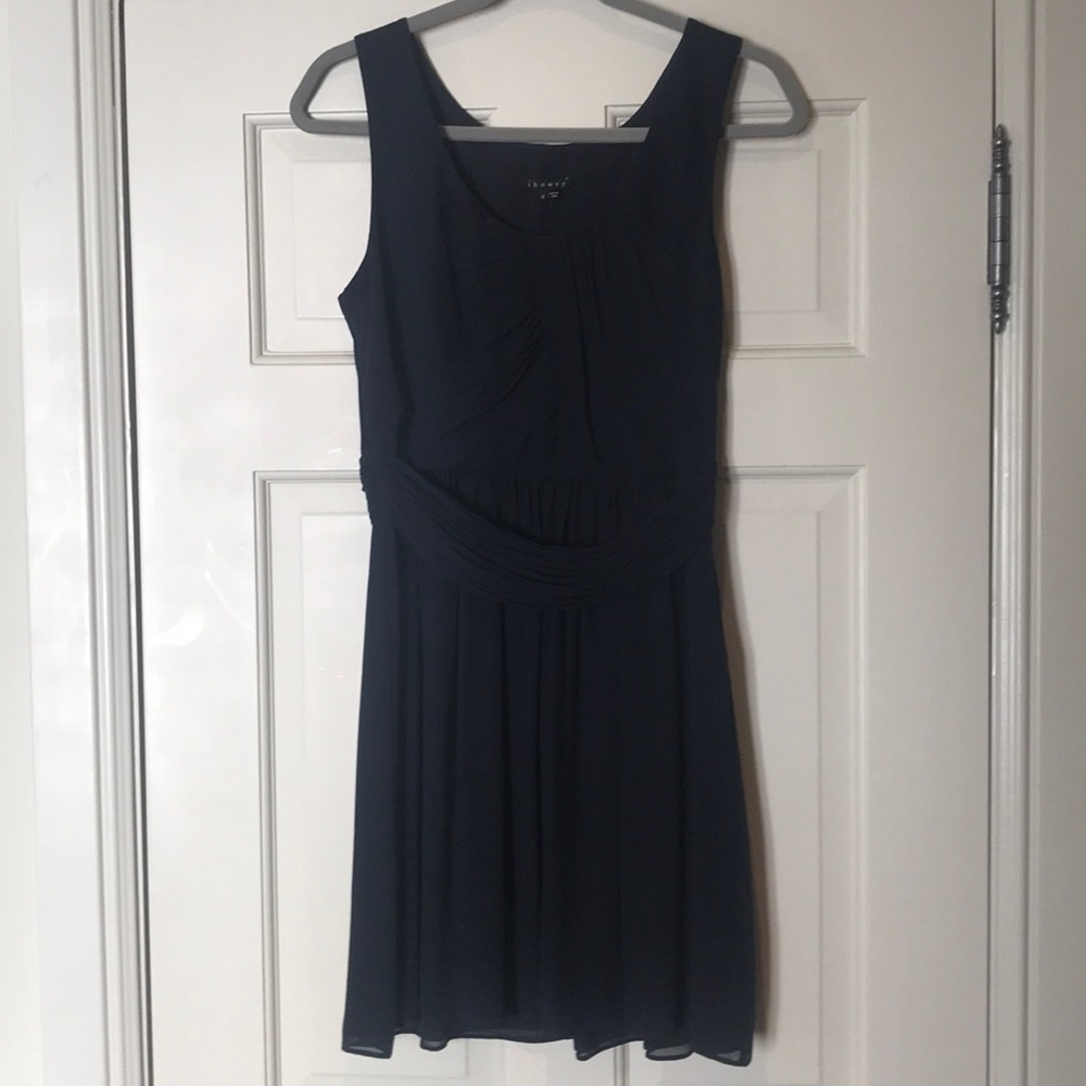 THEORY Navy cocktail dress